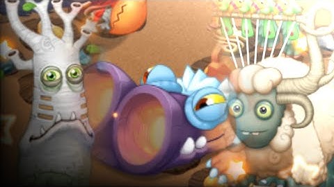 Woolabee, Rootitoot and Sneyser! (Amber Island) || My Singing Monsters
