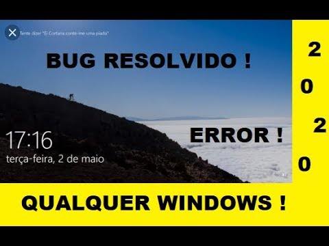 ?TELA BLOQUEIO TRAVADA WINDOWS 10 RESOLVIDO ? !!!!!