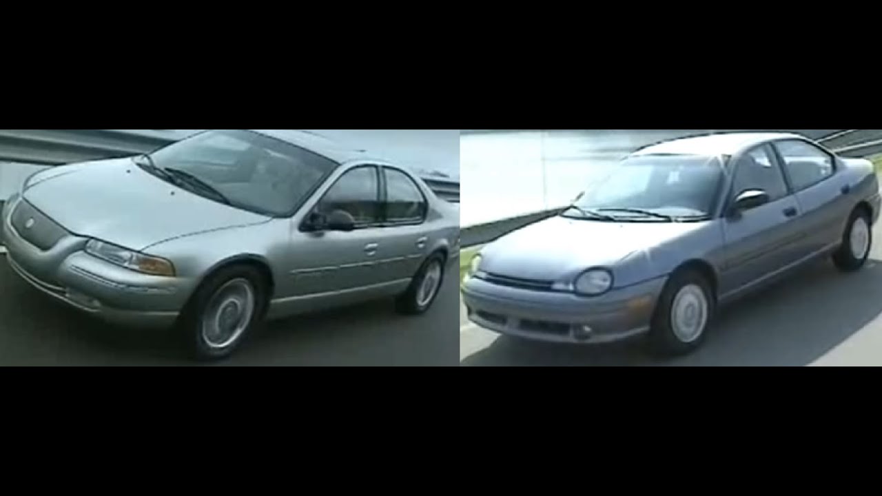 Chrysler Neon & Chrysler Cirrus Top Gear 1994 YouTube