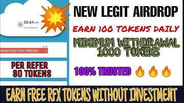 REFLEX CLOUD MINING PAYMENT PROOF| EARN UNLIMITED CRYPTOCURRENCY| FREE RFX #freerfx #freebtc