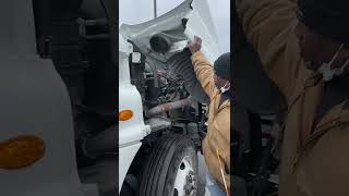 how to perform a class a cdl pre-trip inspection. demonstrated by a state licensed cdl examiner.