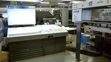 Heidelberg Speedmaster 102-4P - offset printing machine