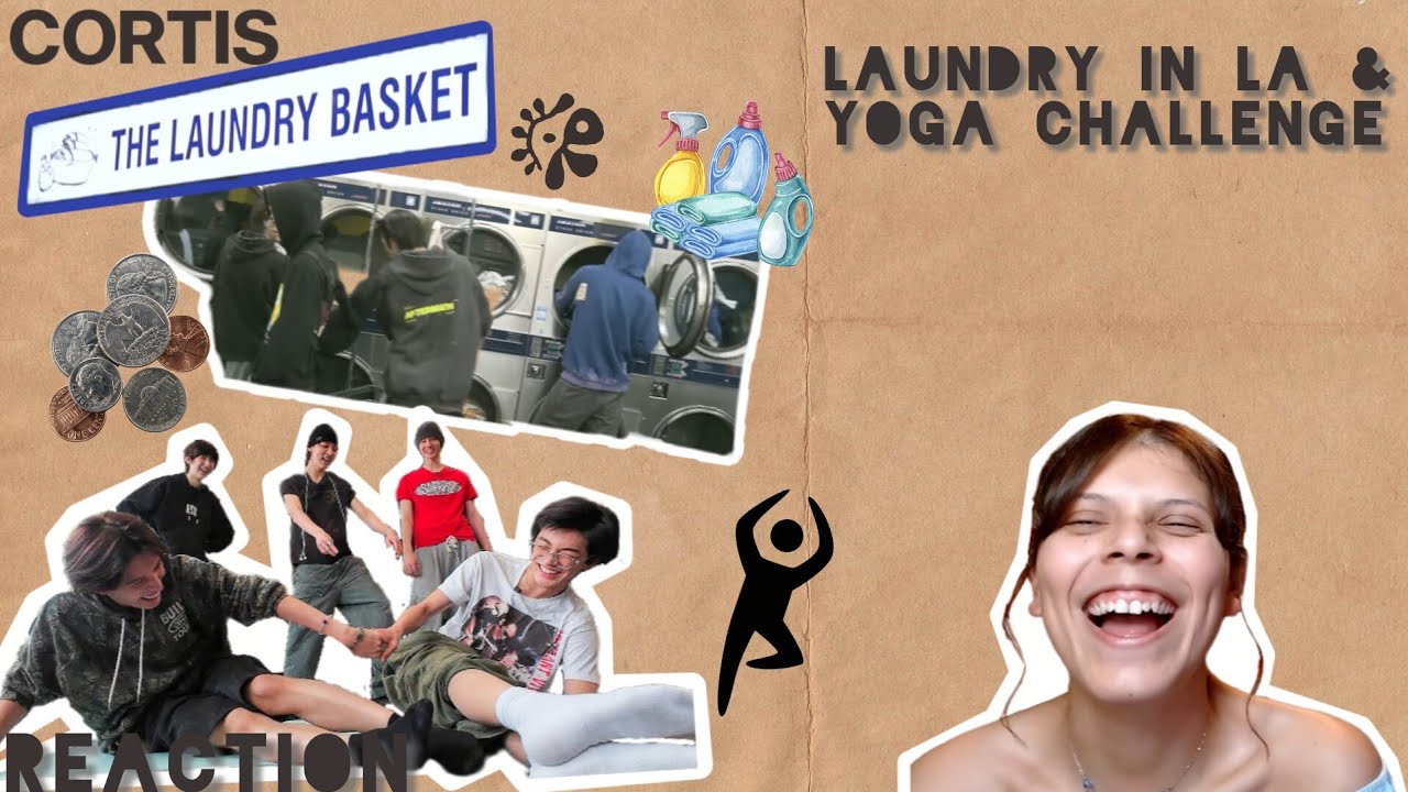 REACTION | CORTIS Laundry in LA & Yoga Challenge 