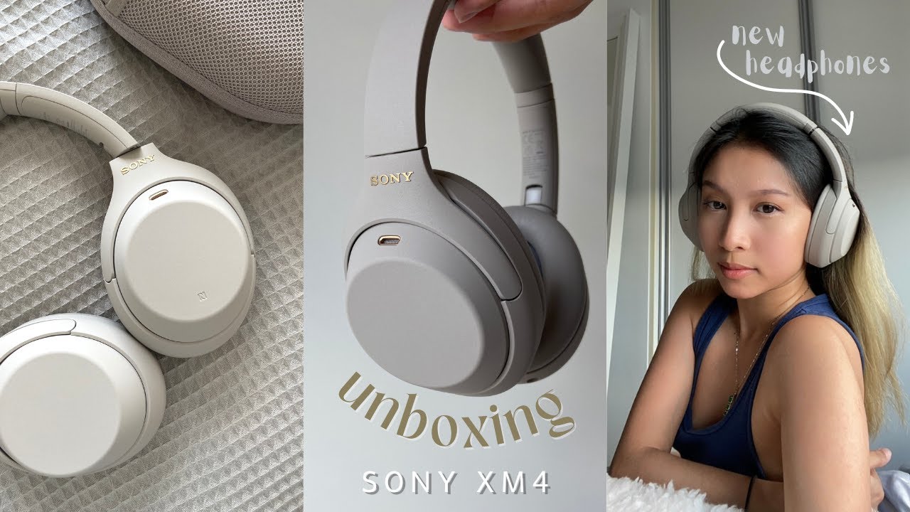 unboxing SONY wh-1000xm4 🎧 - YouTube