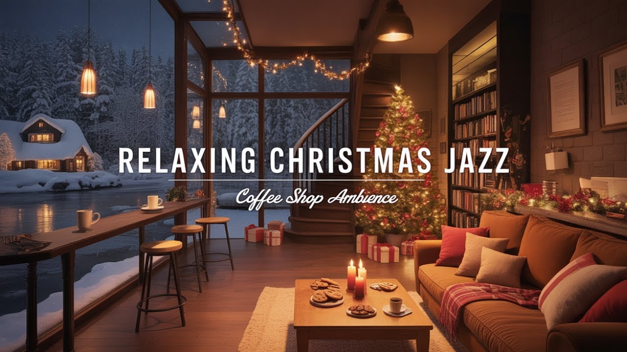 12 Hours of Ad-Free Winter Jazz: A Calm Coffee Shop Vibe for Study & Sleep