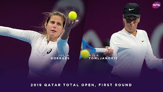 Julia Goerges vs. Ajla Tomljanovic | 2019 Qatar Total Open First Round | WTA Highlights Julia Goerges vs. Ajla Tomljanovic | 2019 Qatar Total Open First Round | WTA Highlights