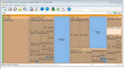 Analyse Disk Space with SpaceSniffer.avi