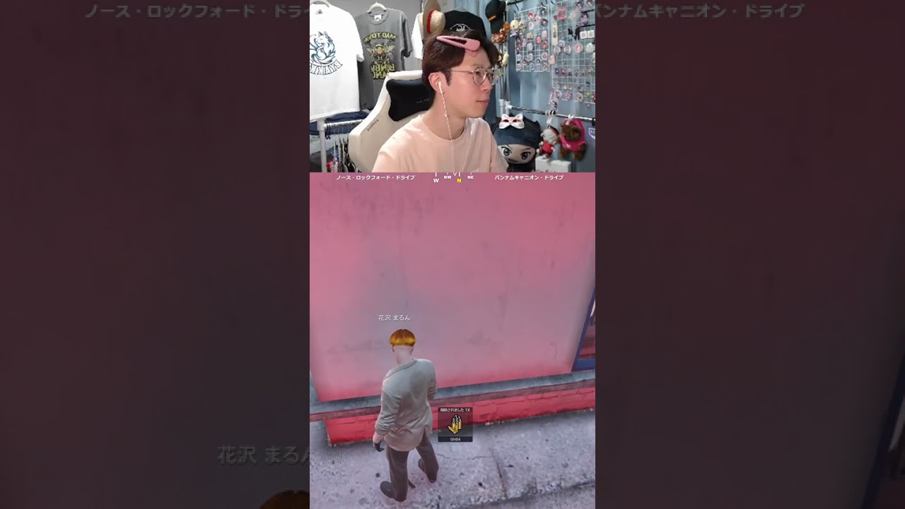 【#ストグラ】奇跡の1発ヘッショ