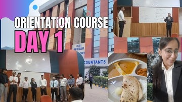 Vlog 1| ICAI OC Training Vlog- CA Student | Akansha Jain |