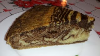 Пирог Зебра - Самый вкусный рецепт! Пирог Зебра - Самый вкусный рецепт!
