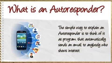 What is An Autoresponder and why do you need one