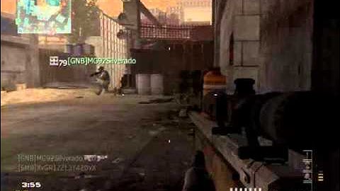 MW3 Quick Scope Killfeed