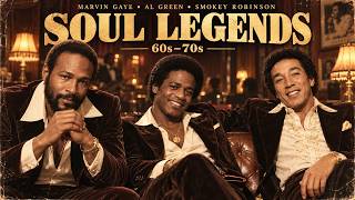 60s–70s Soul Legends | Marvin Gaye, Al Green & Smokey Robinson Inspired | Classic Soul Music
