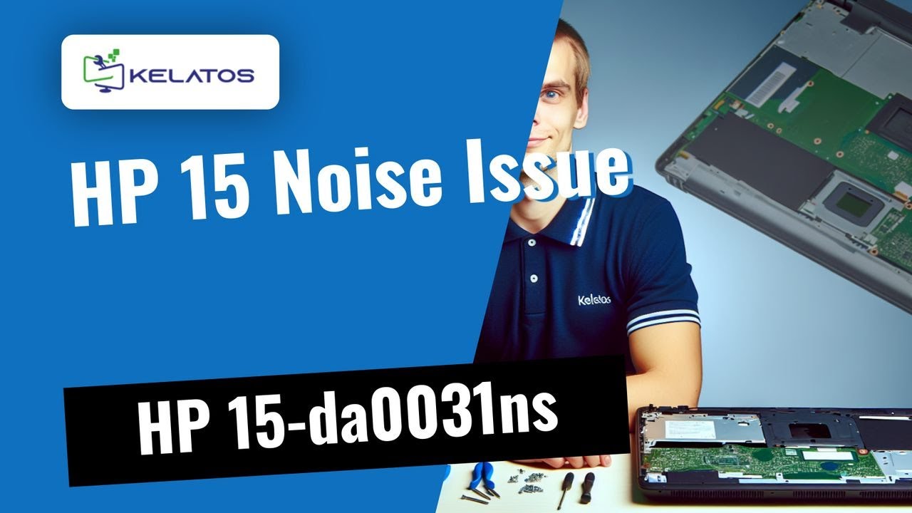 HP 15-da0031ns making noise? 🔊 SSD Replacement