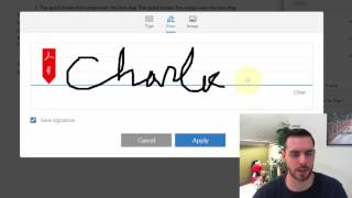 How to Insert a Signature on a PDF File screenshot 3