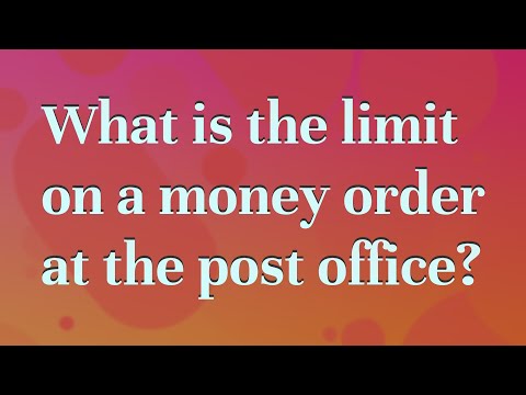 What Is The Limit On A Money Order At The Post Office?