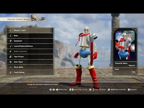 Steam Community :: Guide :: My Undertale Characters in Soulcalibur