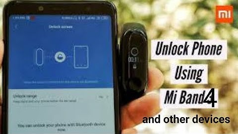 Use a Bluetooth device to unlock your Android phone or tablet|using smart band, watch excetra