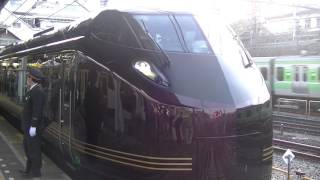 e655系お召し列車返却回送上野駅にて 2017.3.24