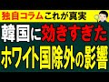 実は韓国にはとんでもない痛手だった!ホワイト国で危機的状況に!復活はありえるのか?【独自コラム】