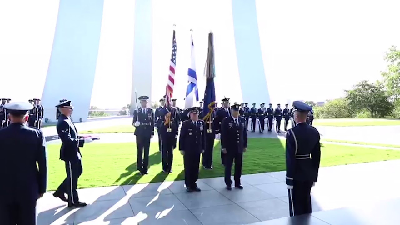 Israeli Air Force Commander visits USA, awarded 'Legion of Merit'
