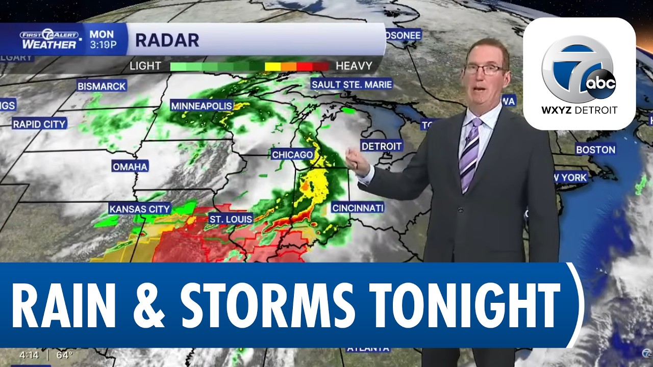 Rain and storms increase - YouTube