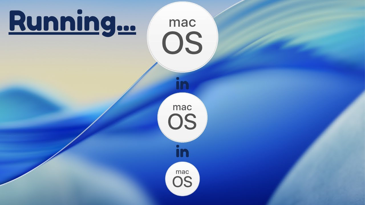 Running MacOS in MacOS in MacOS
