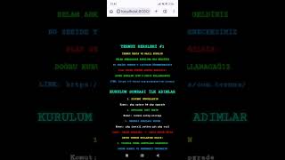 TERMUX Dersleri #1