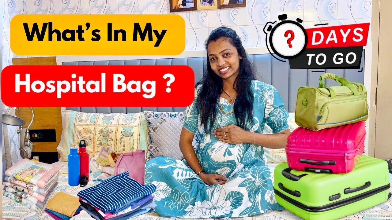 Hospital bag packed & excited! 💖