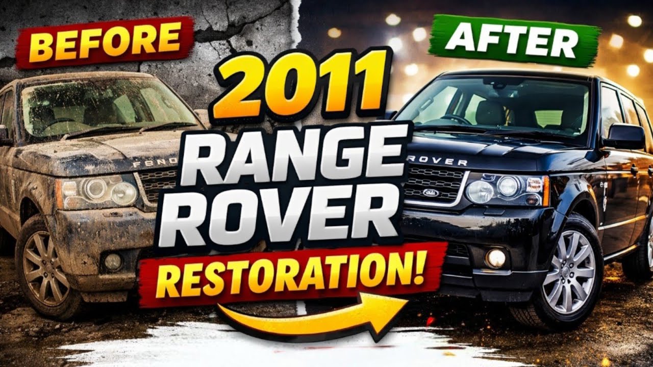 👉 2011 Range Rover Restoration | From Abandoned to Luxury Beast #ridescope