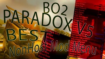 Black Ops 2 | PARADOX V5 Best NonHost Mod Menu! Best NonHost Aimbot!