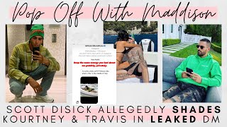 Younes Bendjima LEAKS Scott Disick DM where he SHADES Kourtney Kardashian Travis Barker Pop Off