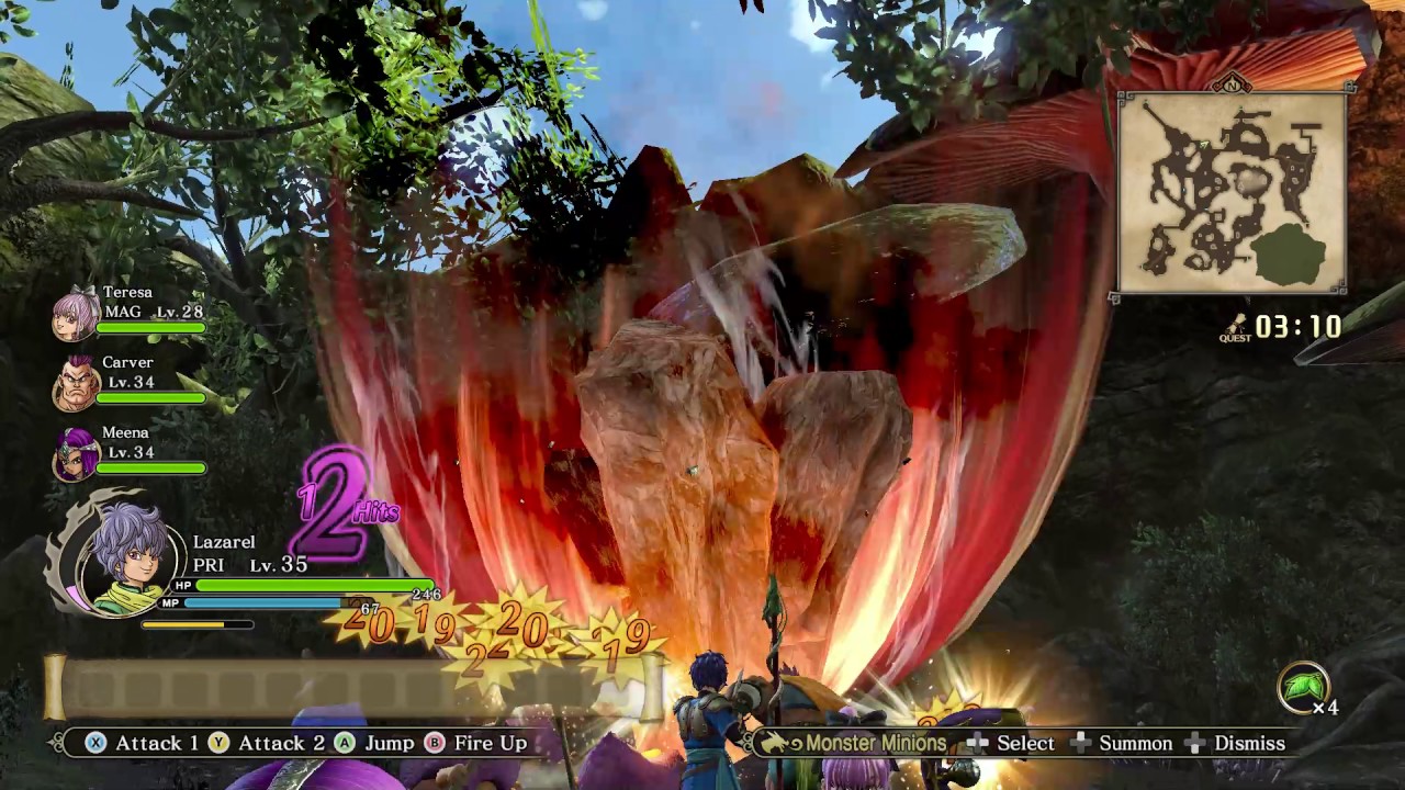 DRAGON QUEST HEROES II /034 Hammerhood Hustle