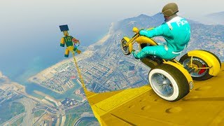 MEGA RAMPA CON UN TRICICLO! - CARRERA GTA V ONLINE - GTA 5 ONLINE MEGA RAMPA CON UN TRICICLO! - CARRERA GTA V ONLINE - GTA 5 ONLINE
