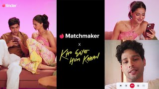 Kho Gaye Hum Kahan BTS with Ananya Panday, Siddhant Chaturvedi & Adarsh Gourav | Tinder Matchmaker