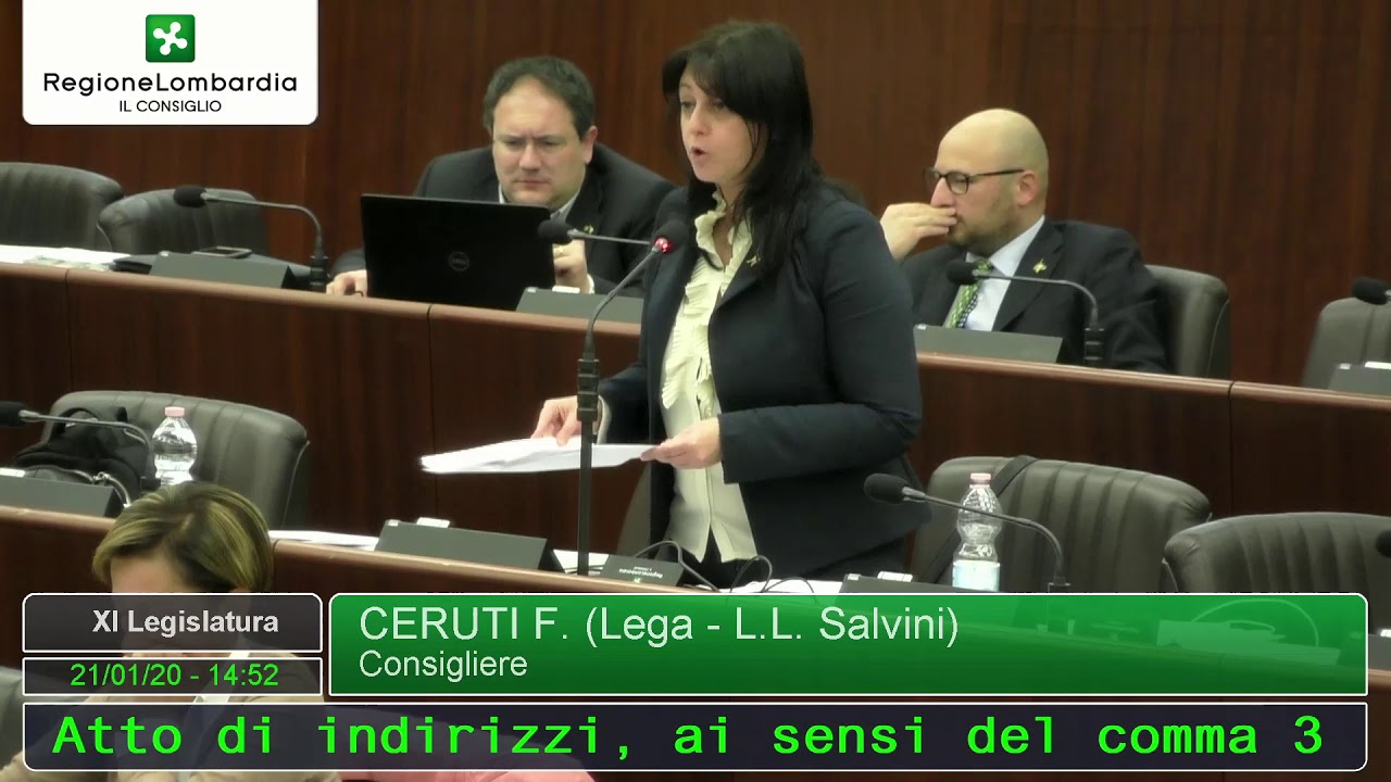 Consiglio Regionale 2020 01 21 14 45 40   CERUTI Francesca Consigliere Regionale
