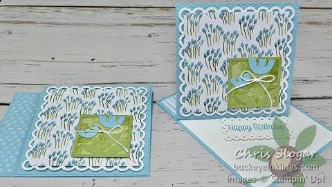 Twisted Easel Card