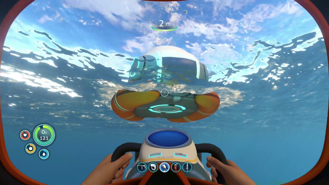 Subnautica ep 2 ship explosion YouTube