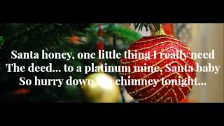 Santa Baby - Trisha Paytas (Lyrics)