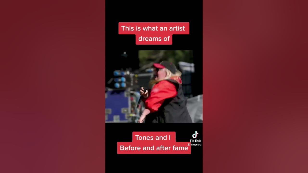 @tonesandi before and after fame (#shorts)