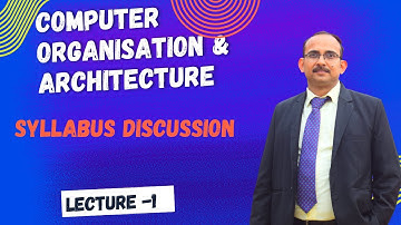 COA Lecture 1 – BCA 3rd Sem Syllabus Discussion  | Computer Organization & Architecture Overview