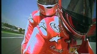 On bike with Randy Mamola Moto GP Montmelo  junio 2 009