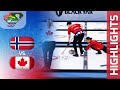 NORWAY v CANADA - Bronze - World Mixed Doubles Curling Championship 2023