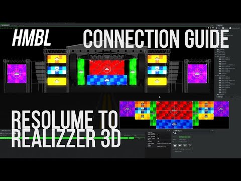 Realizzer 3D and Resolume Connection Guide