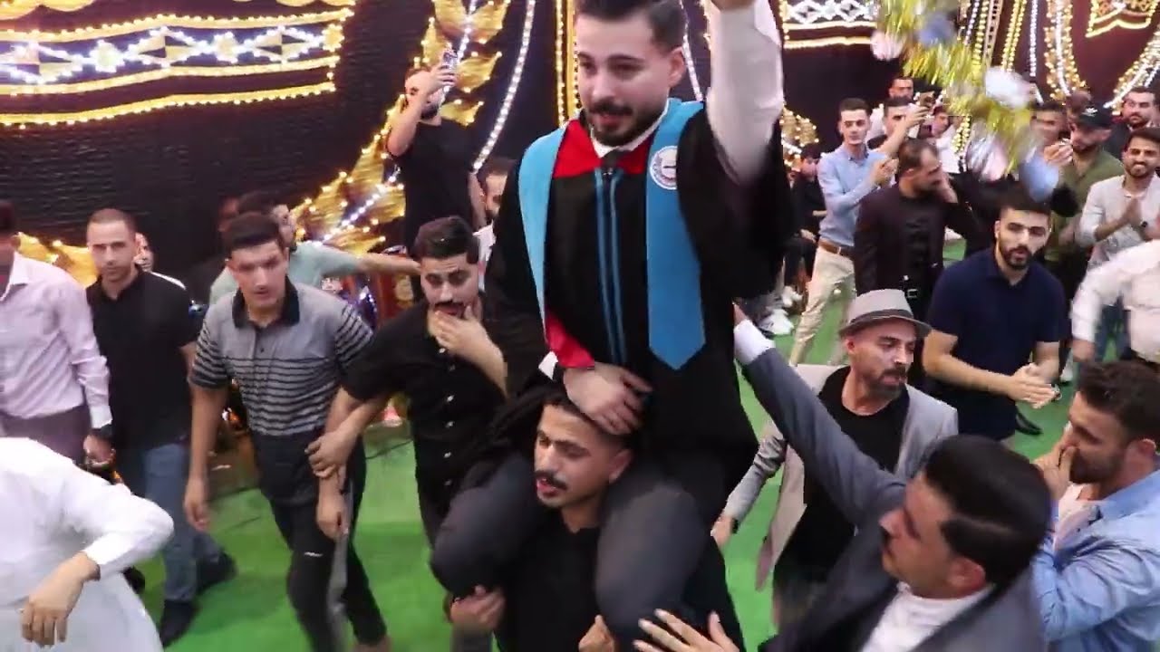 اقوى حفلات 2024  نجم حوران احمد القسيم اجمل زفة  تخريج الدكتورا امجد الزعبي1