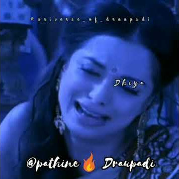 Draupadi Sad Theme 😭😭