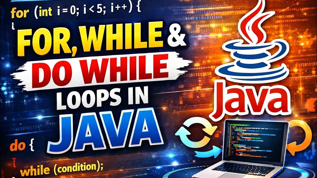Loops in java| for loop, while loop, do-while loop in java #java loops#java#java tutorial