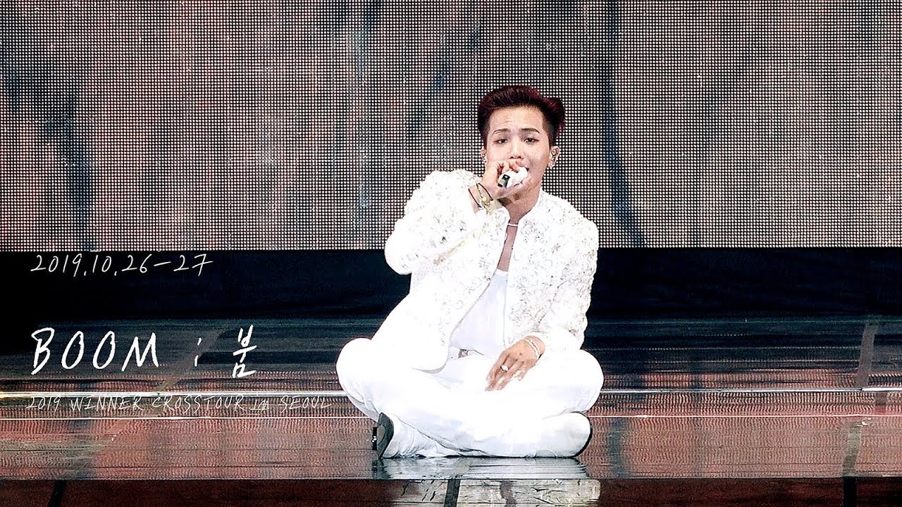 [2019 WINNER CROSSTOUR in SEOUL] WINNER 송민호 (MINO) 4K 직캠 : 붐(BOOM)