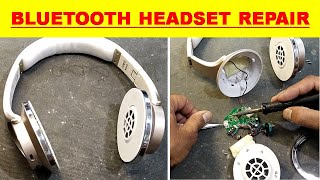 {615} How To Repair Bluetooth HeadSet / How To Replace USB Charging Port in Bluetooth Headset