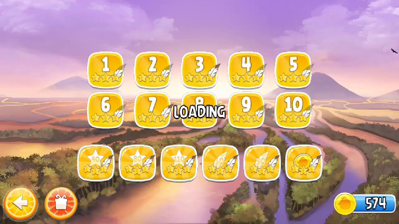 Angry Birds Rio Treasure hunt All levels